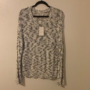 Black and White Knit Sweater: Target